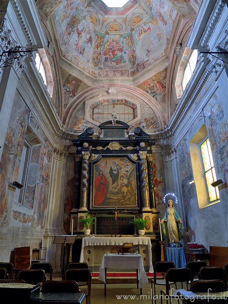 Andorno Micca (Biella, Italy) - Interior of the Chapel of Saint Julius in the Church of San Lorenzo